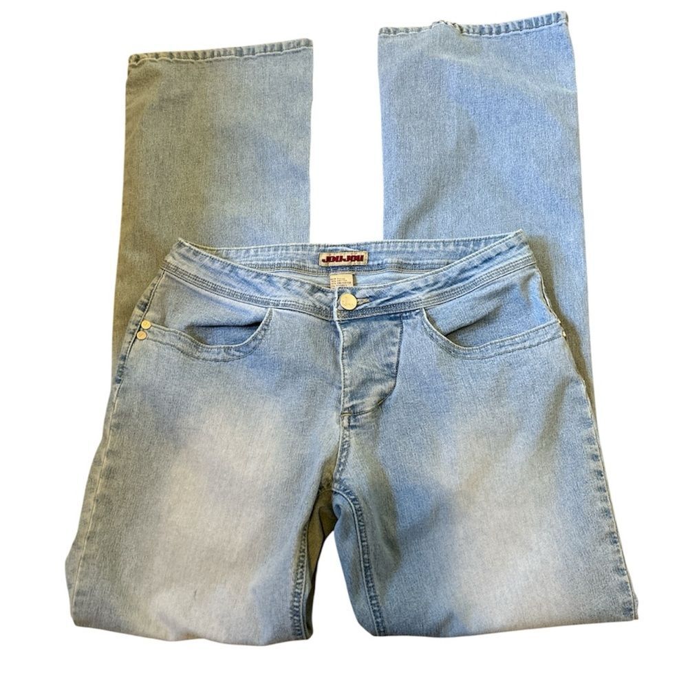Jou Jou Vintage Y2K Bootcut Leg Light Wash Stretch Jeans Size 9/10